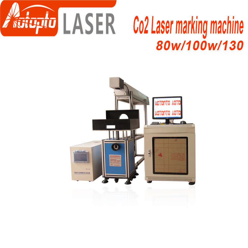 Maszyna do znakowania laserowego Co2 do grawerowania materiałów drewnianych i niemetalowych